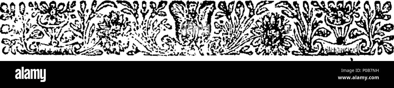 . Englisch: Fleuron aus Buch: Ein praktischer Diskurs über den Tod. Von William Sherlock, D.D. später Dekan von St. Paul. 174 Eine praktische Diskurs über den Tod. Von William Sherlock, D.D. später Dekan von St. Paul. Fleuron T 079798-1 Stockfoto
