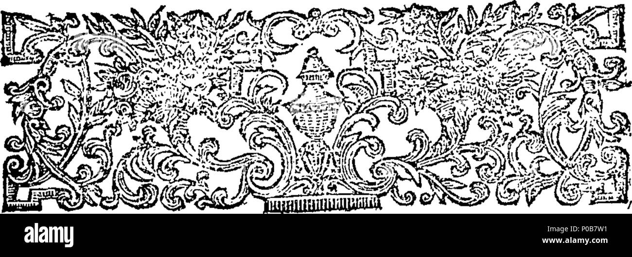 . Englisch: Fleuron aus Buch: Ein praktischer Diskurs über den Tod. Von William Sherlock, D.D. Später Dekan von St. Paul's. 174 Eine praktische Diskurs über den Tod. Von William Sherlock, D.D. Später Dekan von St. Paul's. Fleuron T 232316-5 Stockfoto