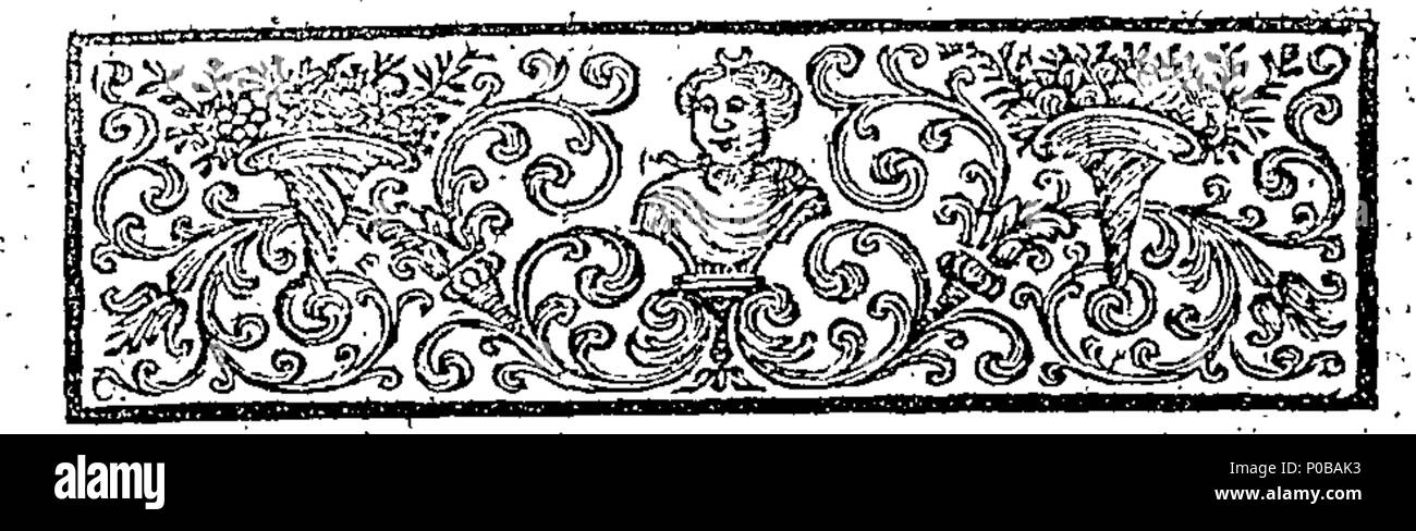. Englisch: Fleuron aus Buch: eine Begründung auf das Buch der Common-Prayer der Kirche von England. Durch die richtige Hochwürden in Gott Anthony Spatz, Ende Herrn Bischof von Norwich. 181 Eine Begründung auf das Buch der Common-Prayer der Kirche von England Fleuron T 140949-7 Stockfoto