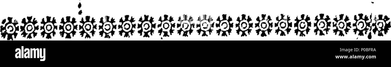 . Englisch: Fleuron aus Buch: Einen herzlichen Brief, die Adresse "An den Klerus, und alle Bestellungen, aber insbesondere für die deisten: Worin Einige neue Gedanken sind auf das Thema der Erdbeben angeboten. Die gesamte einschließlich aller, die auf ihnen mit Anstand gesagt werden kann, so das Thema, angenehm auf die Wünsche der Publick, auf einen fairen Abschluss. 303 Einen herzlichen Brief Fleuron T 054149-2 Stockfoto