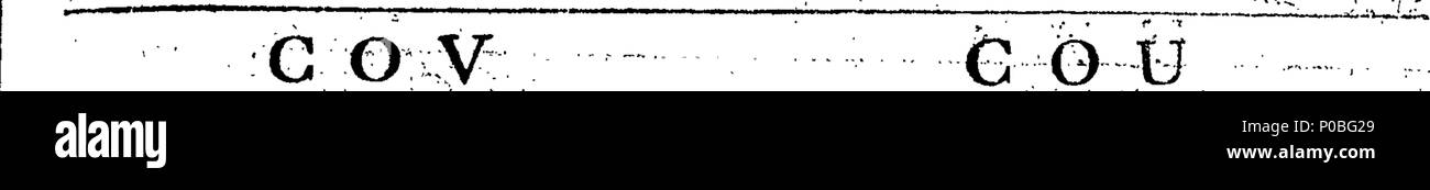 . Englisch: Fleuron aus Buch: Ein alphabetischer Index zu allen Kürzungen von Recht und Gerechtigkeit, und mehrere Bücher der Krone recht, Eigentumsübertragungen und Praxis; mit ihren Abteilungen und Unterabteilungen. Vor allem berechnet die Verweise auf die allgemeine Übersicht von Recht und Gerechtigkeit zu erleichtern, von Charles Viner, Esq; durch Substitution von Seiten in der anstelle von Buchstaben, und machen alle anderen Kürzungen mehr einfach und nützlich. Um die Liste der Abonnenten von Herrn Viner die Übersicht, wer in dieser weggelassen wurden hinzugefügt am Oxford gedruckt. Von einem Herrn von Lincoln's Inn. 304 Eine alphabetische Inde Stockfoto