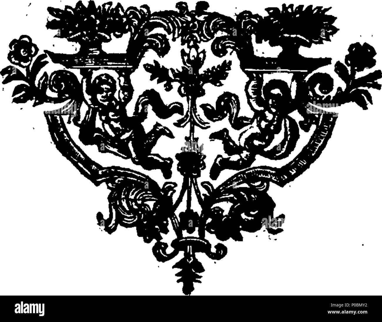 . Englisch: Fleuron aus Buch: Ein zweiter Brief an eine Person der Unterscheidung in der Stadt, von einem Herrn im Land. Enthalten, unter anderem; einige Bemerkungen zu einem späten Flugschrift, berechtigt, politischen Zeitvertreib; oder, Fraktion angezeigt. 186 Ein zweiter Brief an eine Person der Unterscheidung in der Stadt, von einem Herrn im Land Fleuron T 047309-2 Stockfoto