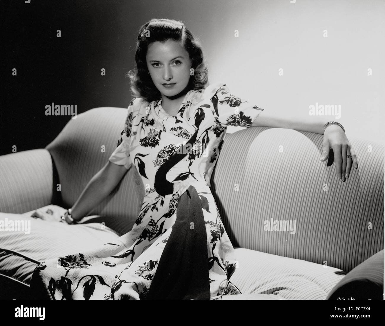 Stars: Barbara Stanwyck. Stockfoto