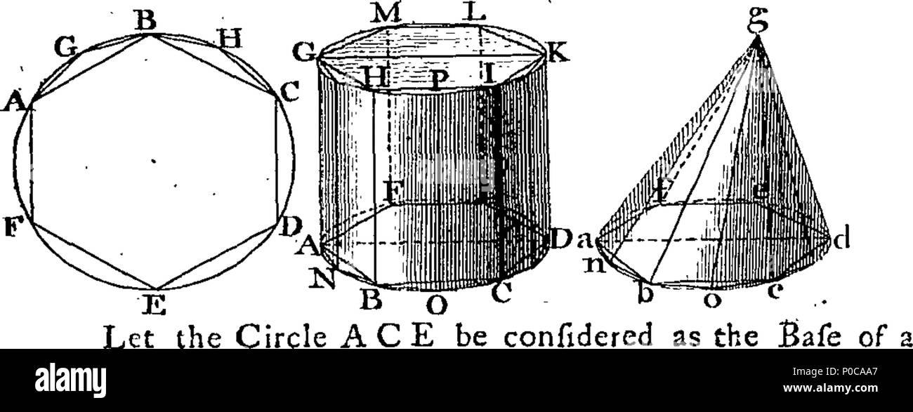 . Englisch: Fleuron aus Buch: Ein Königsweg zur Geometrie; oder, eine einfache und vertraute Einführung in die Mathematik. ... Von Thomas Malton. ... 185 Ein Königsweg zur Geometrie; oder, eine einfache und vertraute Einführung in die Mathematik Fleuron T 201536-51 Stockfoto