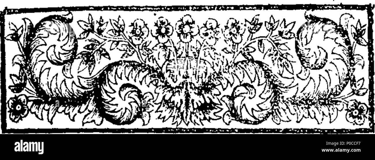 . Englisch: Fleuron aus Buch: eine Predigt gegen das Papsttum und die Rebellion; predigen würde in der St. Paul's Covent-Garden auf Tag der Neu-jahr. Von Henry Topping, A. M. Dozent in der Pfarrei, und Kaplan rechts Reverend John, Herr Bischof von London. 190 eine Predigt gegen das Papsttum und die Rebellion; predigen würden an St Fleuron T 010573-2 Stockfoto