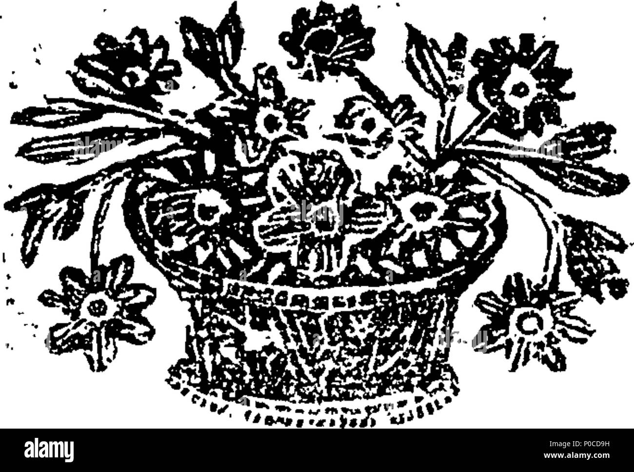 . Englisch: Fleuron aus Buch: eine Predigt predigen würden an Ashby de la Zouch, am Freitag, 14. März 1760, dem Tag seiner Majestät für eine öffentliche Demütigung die Gunst der Überlistung der Vorsehung der Nation zu erflehen ernannt, und sein Schutz aus dem Schwert Der unerbittliche Feinde seiner Gesetze, Freiheit und Religion. Von J.Garner, M.D. 191 eine Predigt predigen würden an Ashby de la Zouch Fleuron T 197935-7 Stockfoto