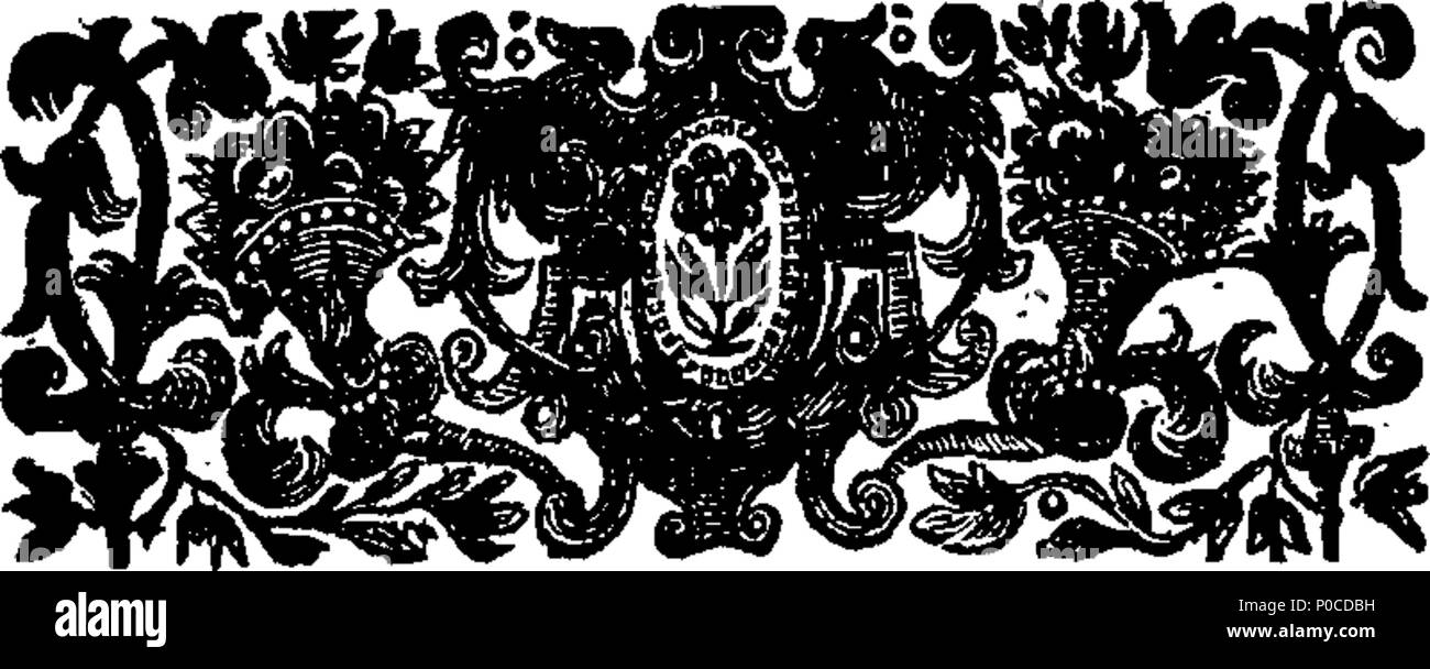 . Englisch: Fleuron aus Buch: eine Predigt predigen würden an Christ-Church am Sonntag den 3d von November, 1745. Von Gabriel James Maturin, D.D. Dekan von Kildare, und Kaplan seiner Gnade der Erzbischof von Dublin. 192 eine Predigt predigen würden an Christ-Church am Sonntag den 3d November 1745 Fleuron T 100571-1 Stockfoto