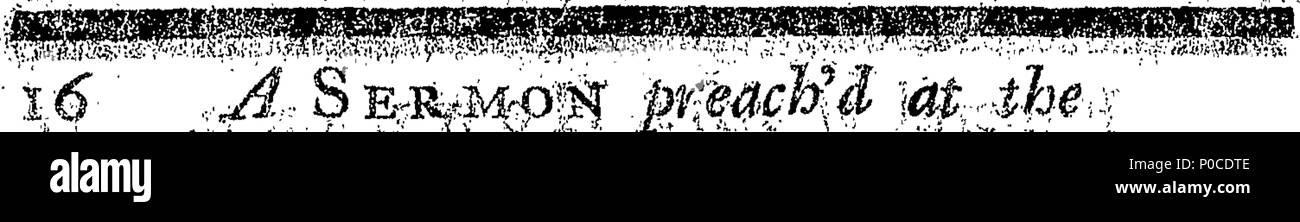 . Englisch: Fleuron aus Buch: eine Predigt predigen würde bei der Beerdigung von Frau Elizabeth Howland, in der Gemeinde - Kirche von Streatham in Surry, am Freitag kann die erste, 1719. Von Benjamin Herr Bischof von Bangor. 192 eine Predigt predigen würde bei der Beerdigung von Frau Elizabeth Howland, in der Gemeinde - Kirche von Streatham in Surry, am Freitag kann die erste, 1719 Fleuron T 018304-20 Stockfoto