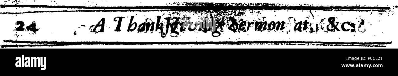 . Englisch: Fleuron aus Buch: eine Predigt predigen würden an der Pfarrkirche St. Dunstan's im Westen, London, am ersten Mai, 1707. Die thanksgiving-day Für die Glorreiche und glückliche Vereinigung der beiden Königreiche England und Schottland. Von John Grant, M. A. Prebendary der Kathedrale von Rochester, und Vikar der St. Dunstan's im Westen, London. 193 eine Predigt predigen würden an der Pfarrkirche St. Fleuron T 101416-8 Stockfoto