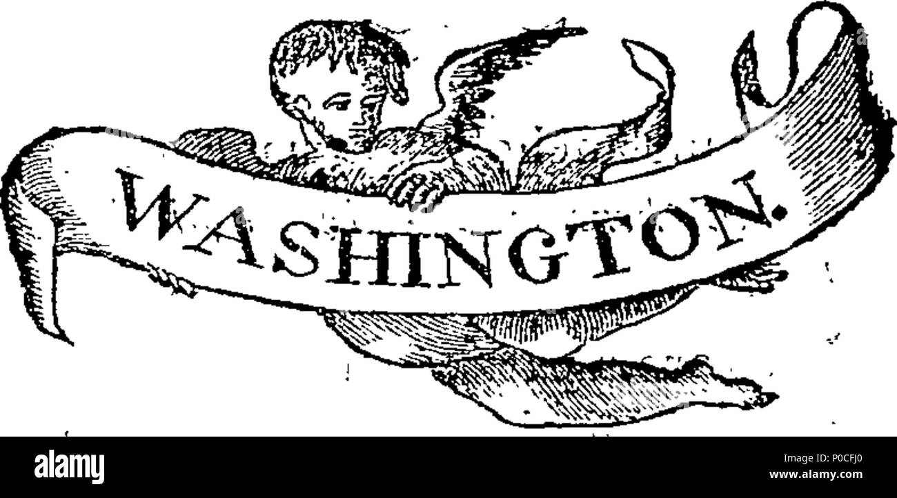 . Englisch: Fleuron aus Buch: eine Predigt, die zweite Baptist Gesellschaft in Boston, am Tag des Herrn, 29. Dezember 1799. Durch den Tod von General George Washington veranlasst, die wich dieses Leben der 14 inst.ae. 68. Von Thomas Baldwin, Uhr Pastor der Zweiten Baptist Church in Boston. Durch die besonderen Wunsch veröffentlicht. 199 eine Predigt, die zweite Baptist Gesellschaft in Boston, am Tag des Herrn, 29. Dezember 1799 Fleuron W 029188-2 Stockfoto