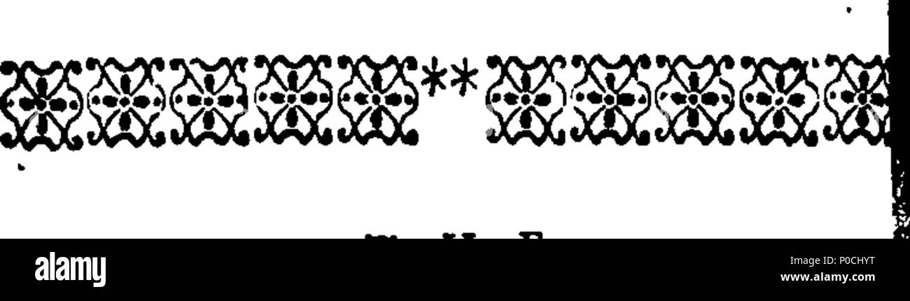 . Englisch: Fleuron aus Buch: der Schleuder und mit dem Stein; oder, das Schwert des HERRN und Gideons! Eine Verteidigung der All-Glorious Dreifaltigkeit, und die ewige Gottheit Gottes, des Sohnes; mit einigen anderen grundlegenden Prinzipien der christlichen Religion gegen alle Antitrinitarians, Juden, Arier, Socinians, Deisten, Pelagians und Arminianer, das unter dem Himmel ist. Ebenso die Jewish-Seventh-Sabbat abosh nachgewiesen werden, und der Christen Herrn Tag bestätigt. In Antwort auf eine gewagte Broschüre, die als Herausforderung für die King George und Zwanzig oder Thirty-Thousand seiner Minister: durch Ed. eingestellt Elwall, die Arianischen Jewi Stockfoto