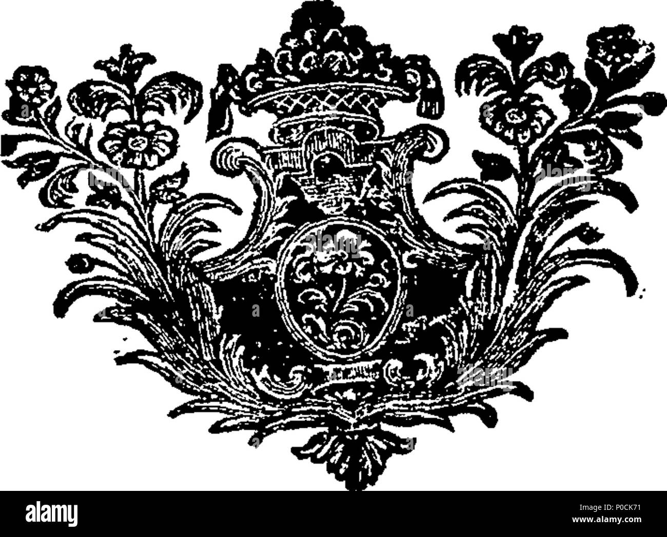 212 eine Ergänzung zu Herrn Kammern's Cyclopaedia - oder, universal Lexikon der Künste und der Wissenschaften Fleuron T 136272-5 Stockfoto