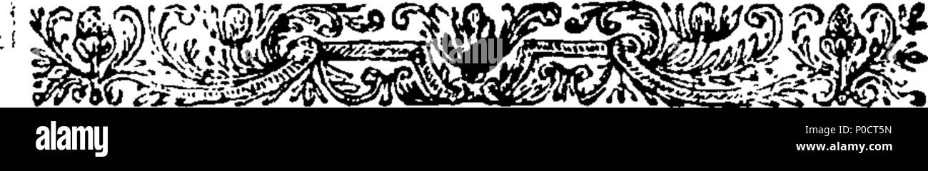 . Englisch: Fleuron aus Buch: eine seriöse und liebevolle Warnung an die Bediensteten, insbesondere unserer Adel und Adel; durch die schändliche und verfrühten Tod von Matthew Henderson veranlasst: Wer am Freitag durchgeführt wurde, 25. April 1746. Für den Mord an seiner Frau, Frau Dalrymple. Mit einigen seiner Verhalten unter Strafe des Todes. Von Thomas Broughton, Lektor der Allhallows, Lombard-Street, und spät Fellow des Exeter College in Oxford. 190 eine seriöse und liebevolle Warnung auf Diener Fleuron T 085029-8 Stockfoto