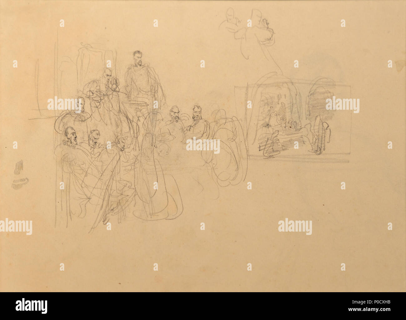 . Jahrhundert 9 Etudes-Carl Thodor von Piloty - MBA Lyon 2014-02 Stockfoto