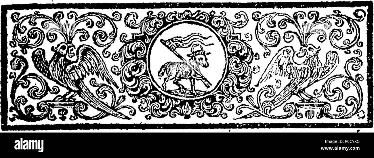 . Englisch: Fleuron aus Buch: Eine kurze Geschichte von allen Parlamenten von England, In allen herrscht. Erzeige, die Verwendung, die Sie sich von Ihrem parlamentarischen Macht gemacht, ihre Grundsätze, Politicks, Durchführung, &c. und vor allem die außergewöhnliche Gesetze, die Sie für die Regierung des Königreichs erlassen haben. Notwendige Perus durch alle Mitglieder der spät und gegenwärtigen Parlament werden, und andere, die Geliebte sind auf ihr Land. 203 Eine kurze Geschichte von allen Parlamenten von England, In allen herrscht Fleuron T 000690-2 Stockfoto