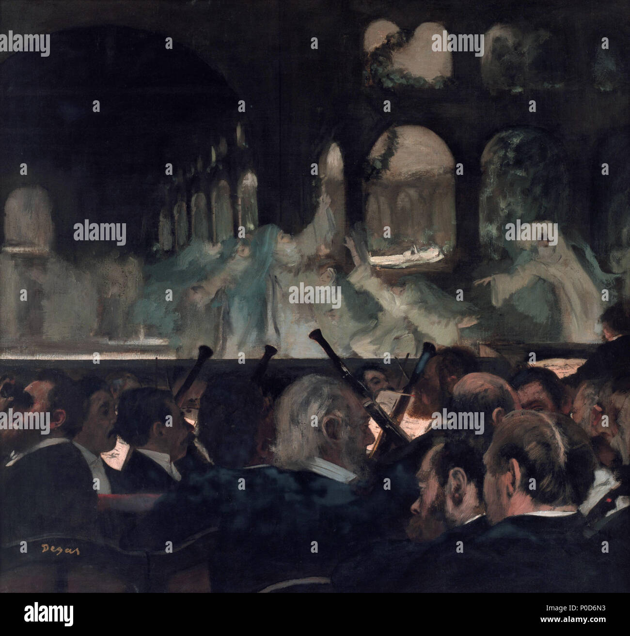 Ballett Szene aus Meyerbeers Oper "Robert le Diable" von Edgar. 1876. Edgar Degas (1834 - 1917) Alternative Namen Edgar Germain Hilaire Degas Beschreibung französischer Maler, Bildhauer, Dichter, Graveur und Fotograf Geburtsdatum / Tod 19. Juli 1834 27. September 1917 Ort der Geburt / Todes Paris Paris arbeiten Standort Paris Aufsicht: Q 46373 VIAF:?:? ISNI 41863744 0000 0001 2129 7200 ULAN:?? n 500115194 LCCN: 79022903 NLA:? 35034568 WorldCat 89 Robert-le-Diable Stockfoto