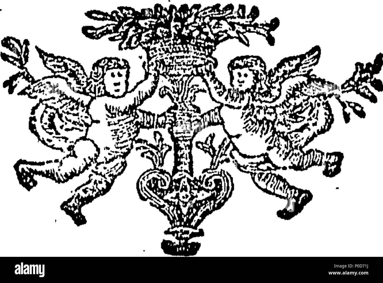 . Englisch: Fleuron aus Buch: eine Predigt Predigt "zu den alten Damen und Herren, Artillery Company in Boston, dem 1. Juni. 1752. Der Jahrestag der Wahl der Offiziere. Und jetzt auf ihren Antrag veröffentlicht. Von Ebenezer Brücke, Uhr Pastor der Kirche in Chelmsford. 195 eine Predigt Predigt "zu den alten Damen und Herren, Artillery Company in Boston, am 1. Juni Fleuron W 031450-3 Stockfoto