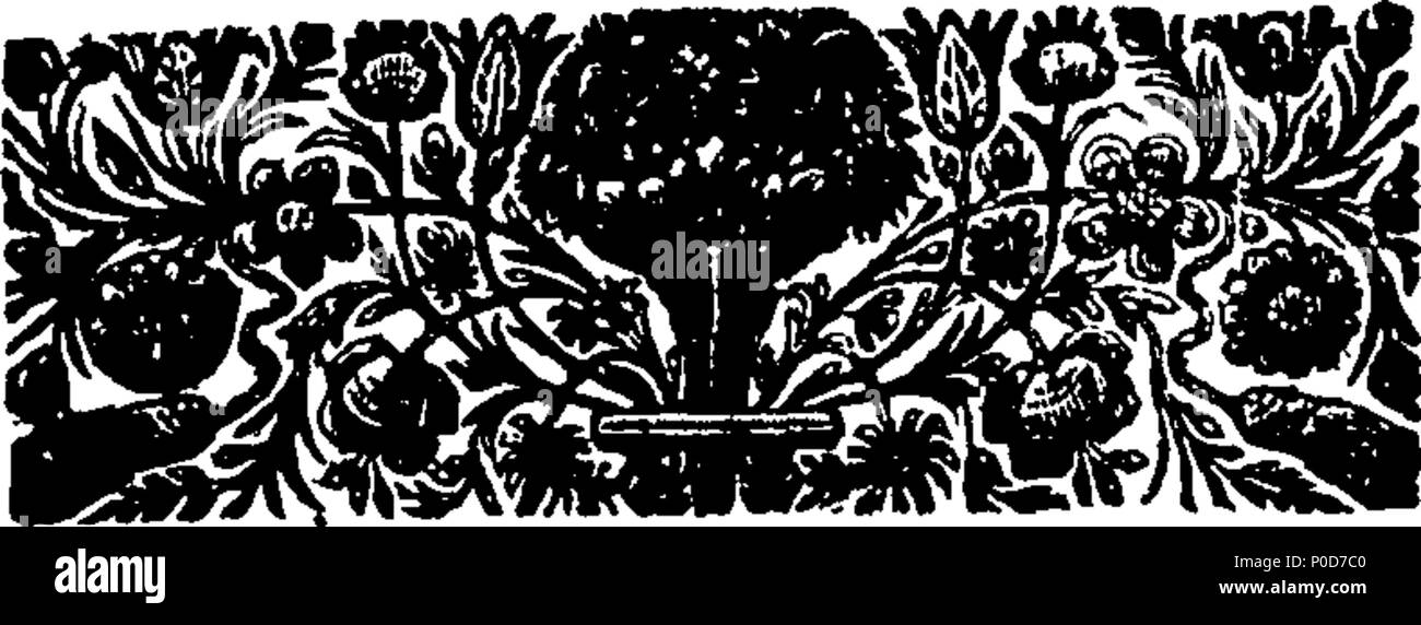 . Englisch: Fleuron aus Buch: eine Predigt in Sudbury, Nov. 18, 1729. der durch die Ansiedlung der Reverend John Ford gepredigt, als Pfarrer der Gemeinde der protestantischen dissenters in dieser Stadt. Von T.Steward, V.D.M. 196 eine Predigt in Sudbury, Nov Fleuron T 104156-4 Stockfoto
