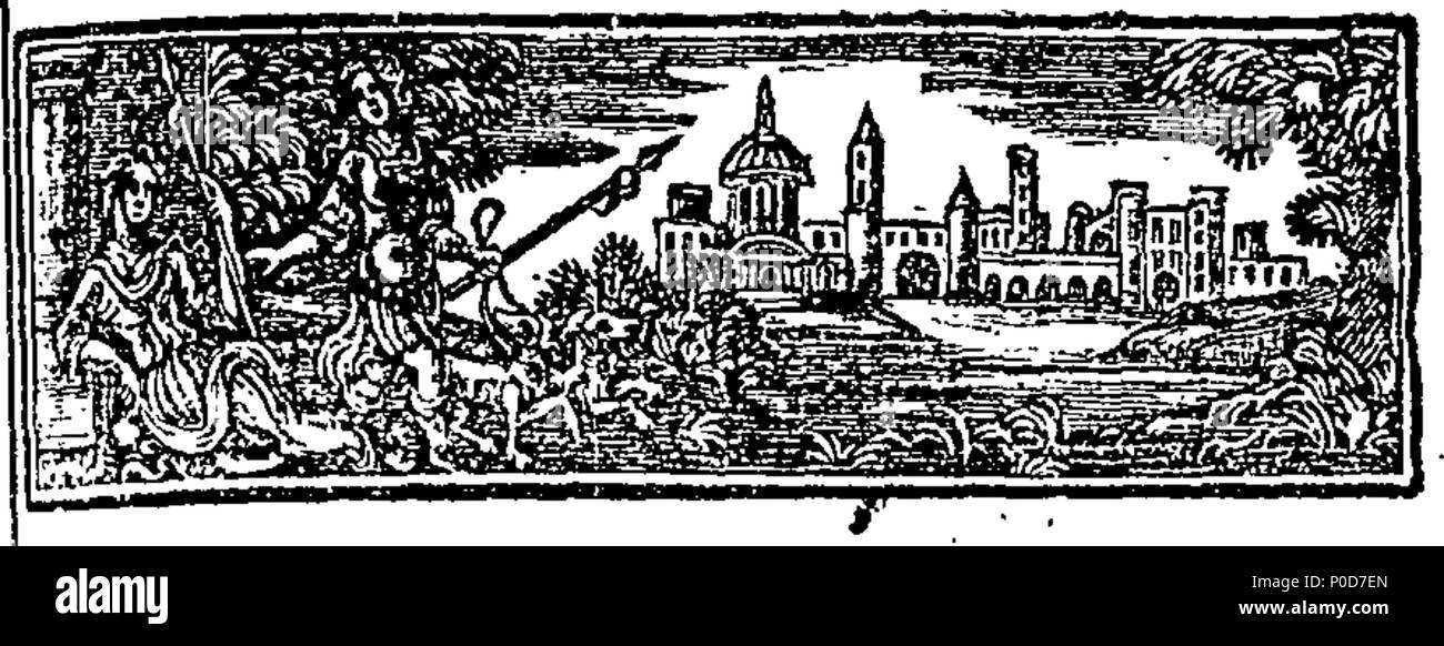 . Englisch: Fleuron aus Buch: eine Predigt in der neuen Pfarrkirche St. Martin in die Felder, Westminster, Okt. 20 gepredigt. 1726. Der Tag, an dem die richtigen Hochwürden in Gott Edmund Herrn Bischof von London Geweihten der genannten Kirche. An, die eine Kopie der Inschrift auf den ersten Stein dort hinzugefügt, und ein Essay über den Ursprung und die Fortschritte der Tempel. Von Z. Pearce, D.D. Vikar der Pfarrei, und Kaplan in gewöhnlichen seiner Majestät. 196 eine Predigt in der neuen Pfarrkirche St. Fleuron T 005109-3 Stockfoto