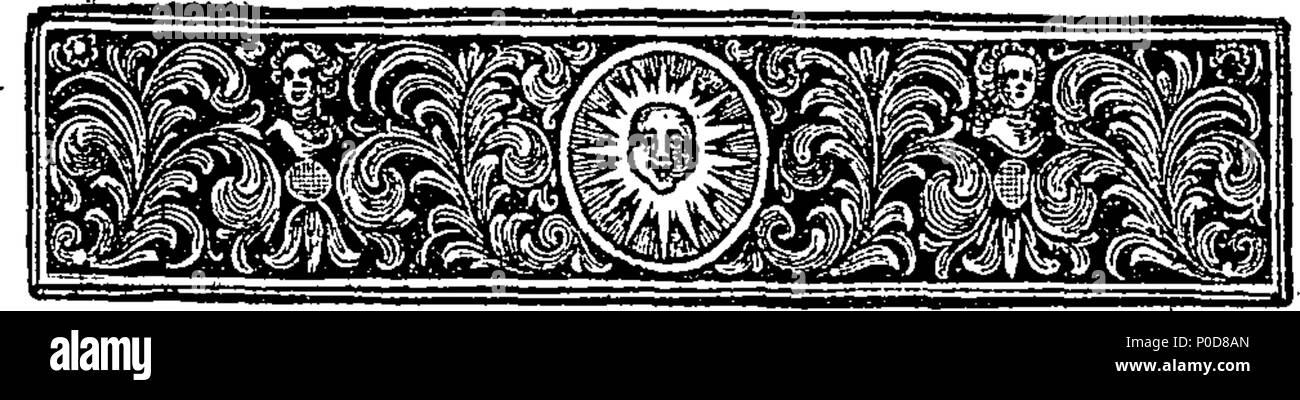 . Englisch: Fleuron aus Buch: eine Predigt in der St. Margaret's Church, Westminster predigte, in der Weihe des ehrwürdigen Vaters in Gott, Samuel, Herrn Bischof von Chester, auf Easter-Tuesday, 12. April 1726. Von Lewis Stephens, M. A. Erzdiakon von Barnstaple, und Kaplan Seiner Gnade der Herr Erzbischof von York. Durch seine Gnade der Reihenfolge veröffentlicht. 198 eine Predigt in St Fleuron T 047862-2 gepredigt Stockfoto