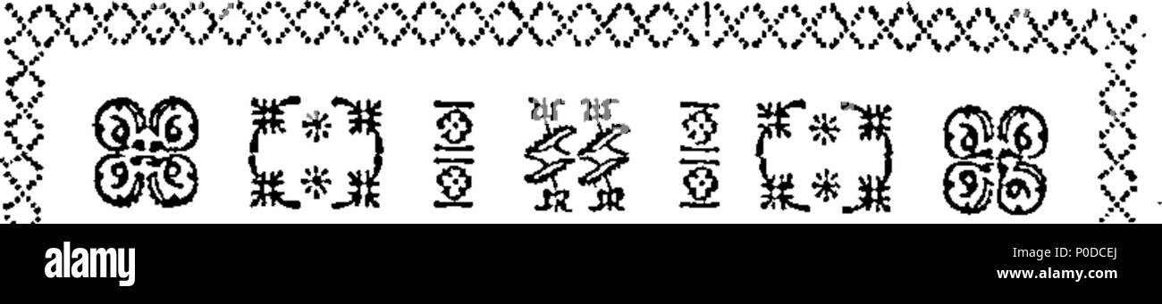 . Englisch: Fleuron aus Buch: eine geistige Stimme der christlichen Kirche und den Juden; in einer Erklärung für das sabbatjahr von Moses durch das Evangelium von Jesus Christus: In dem sich nähernden Jahrtausends unterstützt wird, und die unterschiedliche Dauer der künftigen Bestrafungen sind bewährt und durch die beiden Offenbarungen Gottes bestätigt. Durch die Rev. Herr Clarke, Autor von Essay über die Zahl Sieben, und der Berechnungen auf die Prophezeiungen von Daniel und Johannes. 209 Eine spirituelle Stimme zu der Christlichen Kirche Fleuron T 084853-1 Stockfoto