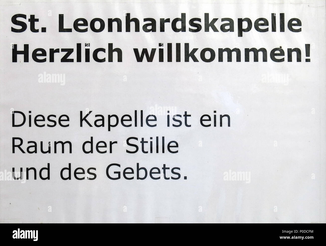 . English: St. Leonhardskirche (knittlingen). 8. September 2014, 10:40:29. Fröhlich!a1 20140908 Leonhardskirche - Knittlingen 014 Stockfoto