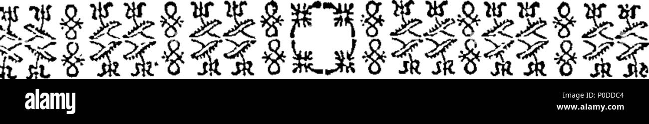 . Englisch: Fleuron aus Buch: eine Zusammenfassung der Lehren des Methodismus. Durch die späte Verfolgung der Methodisten in Norwich. Wobei die Angaben von Zeit zu Zeit rezitiert; einige Bemerkungen darüber, zusammen mit der Antwort auf einen Brief in der Publick Papiere von einem Abweichler. 211 eine Zusammenfassung der Lehren des Methodismus Fleuron T 060892-7 Stockfoto