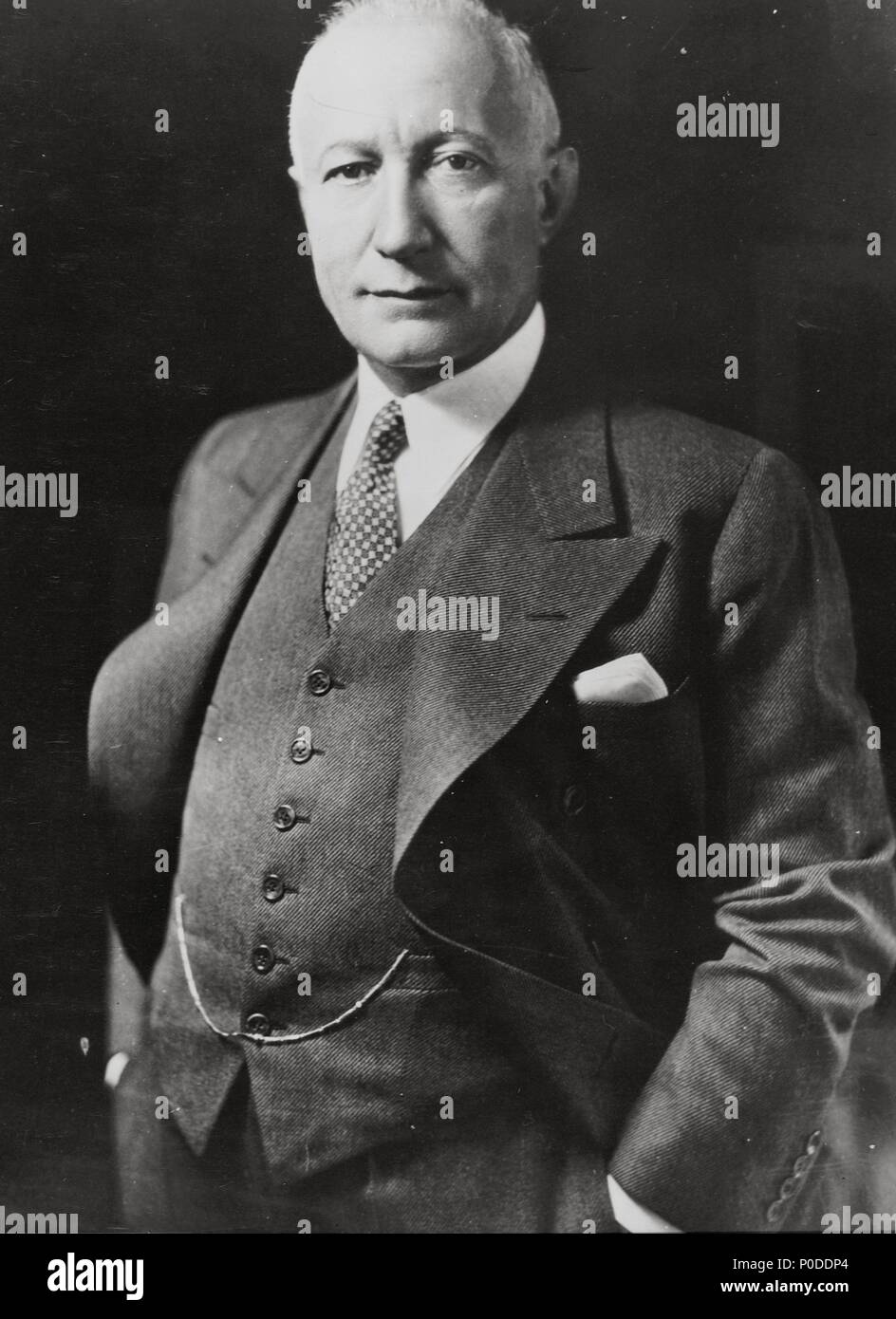 Stars: ADOLPH ZUKOR. Stockfoto