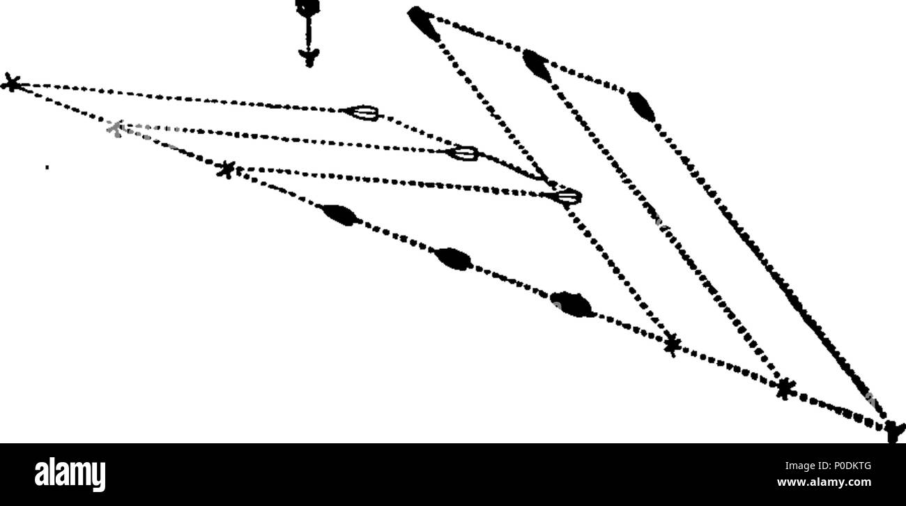 . Englisch: Fleuron aus Buch: ein System von naval Tactics; eine Kombination der etablierten Theorie mit der Praxis, insbesondere mit der derzeitigen Praxis der Britischen Marine. Illustriert mit farbigen Abbildungen, die Unterscheidung der verschiedenen Spalten oder Staffeln in jeder Evolution. 218 Ein System von naval Tactics; eine Kombination der etablierten Theorie mit der Praxis, insbesondere mit der derzeitigen Praxis der britischen Marine Fleuron N 021821-19 Stockfoto