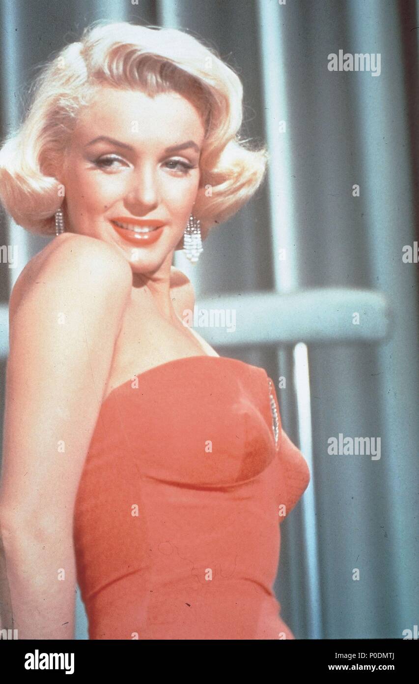 Original Film Titel: Blondinen bevorzugt. Englischer Titel: Blondinen bevorzugt. Regisseur: Howard Hawks. Jahr: 1953. Stars: Marilyn Monroe. Quelle: 20th Century Fox/Album Stockfoto