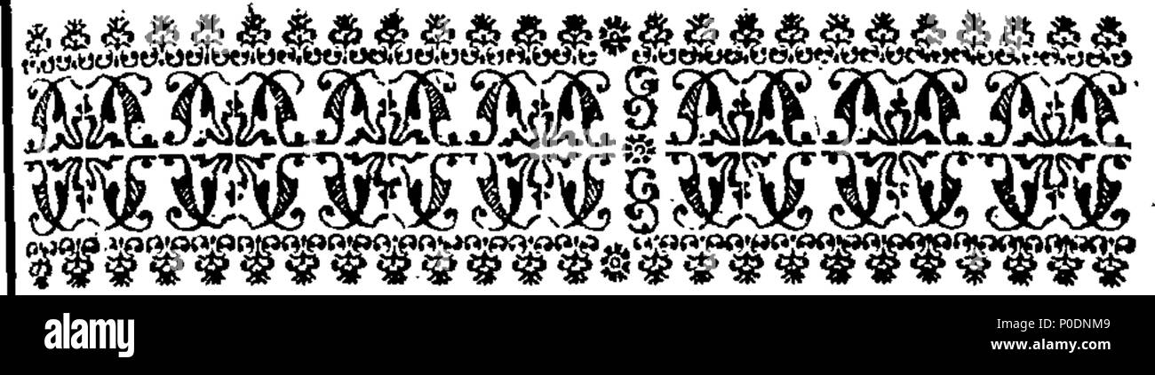 . Englisch: Fleuron aus Buch: eine Abhandlung der Algebra in zwei Büchern: die erste Behandlung des arithmetischen und der zweite der geometrischen teil. Von Philip Ronayne, Gent. 226 Eine Abhandlung der Algebra in zwei Büchern - die erste Behandlung des arithmetischen und der zweite der geometrischen Teil Fleuron N 014142-51 Stockfoto