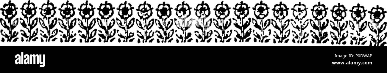 . Englisch: Fleuron aus Buch: eine Abhandlung der Bewegung von Wasser und anderen Flüssigkeiten: Mit dem Ursprung der Brunnen oder Quellen, und die Ursache der Winde. In der Abhandlung, die Art und Weise der Nivellierung oder Durchführung von Flüssen, um Sie navigierbar zu machen; die Aquädukte für die Versorgung der Herren Sitze; die ganze Kunst der einschlaufen und jetts von Wasser für Brunnen; und die Art und Weise, wie der Anteil der Stärke der Leitungen zum Transport von Wasser aus jeder Höhe, einfach aus den Gesetzen der Hydrostaticks nachgewiesen werden, durch die über hundert Neugierige Experimente. Ursprünglich in französischer Sprache geschrieben, die von der Stockfoto