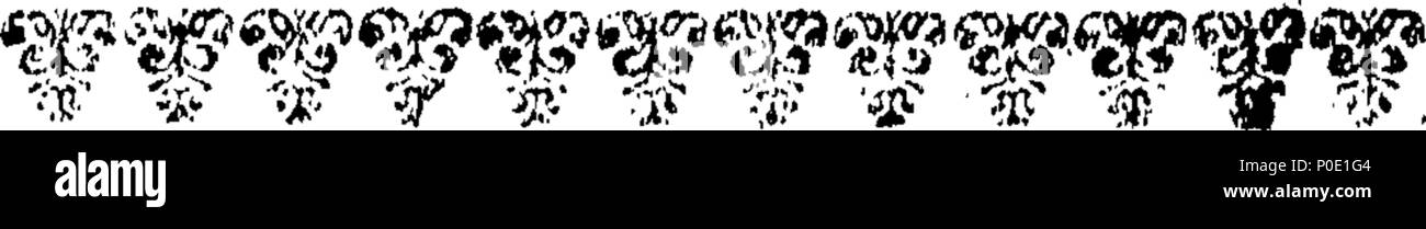 . Englisch: Fleuron aus Buch: eine Rechtfertigung von Eustace Budgell, Esq; von einigen aspersions auf ihn in einer späten Broschüre geworfen, berechtigt, eine Kopie der wird von Dr. Matthew Tindal, mit einem Konto, was passieren würde über die gleiche, zwischen Frau Lucy Preis, Eustace Budgell, Esq, und Herrn Nicholas Tindal. 244 eine Rechtfertigung von Eustace Budgell Fleuron T 100269-1 Stockfoto