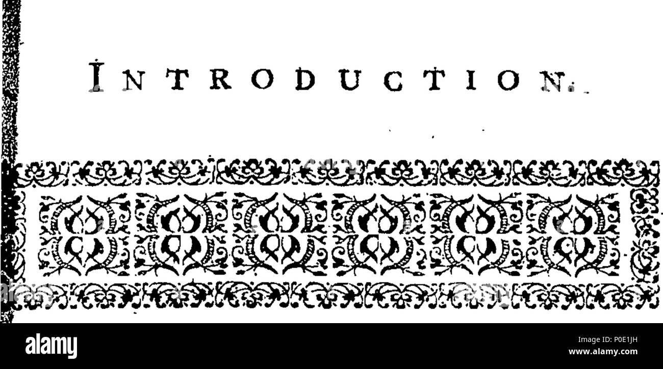 . Englisch: Fleuron aus Buch: eine Rechtfertigung der Menschheit, oder Free-Will geltend gemacht. Als Antwort auf eine philosophische Untersuchung über menschliche Freiheit, ist eine Prüfung des Herrn Lock System der Freiheit aufgenommen. 244 eine Rechtfertigung der Menschheit, oder Free-Will geltend gemacht Fleuron T 017790-4 Stockfoto