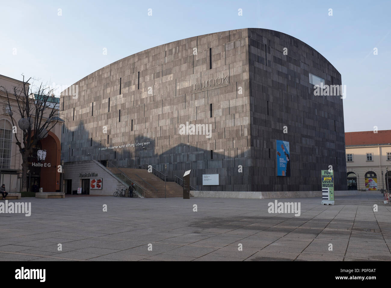 Mumok Wien Österreich Stockfoto Mumok Wien Österreich Stockfoto