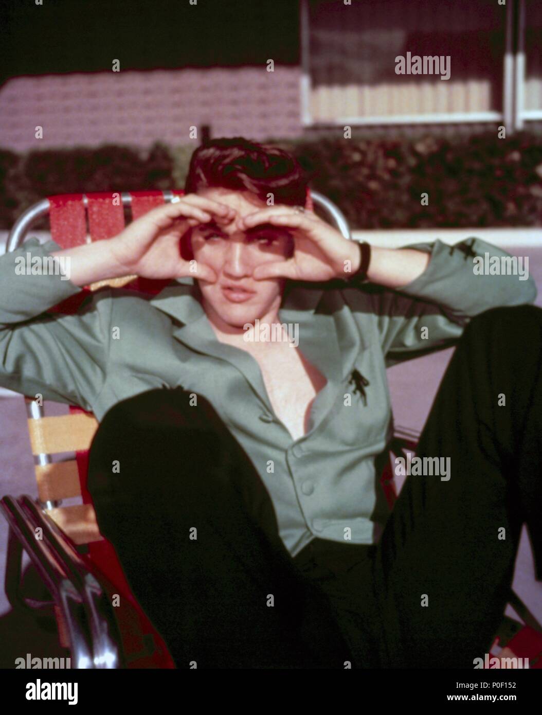 Jahr: 1956. Stars: ELVIS PRESLEY. Stockfoto