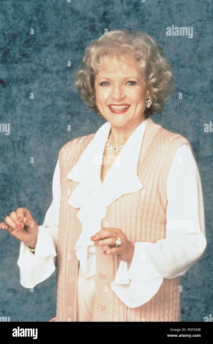 Stars: Betty White. Stockfoto