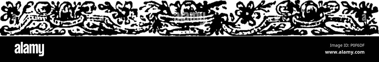 . Englisch: Fleuron aus Buch: eine Abhandlung auf Geld, Münzen und Exchange, im Hinblick sowohl auf Theorie und Praxis: Mit einer vollständigen und insbesondere unter Berücksichtigung der Art und der Herkunft der, dass die meisten nützlich und komplizierten Teil des Handels. Mit den Formen der Rechnungen meist in Gebrauch; und der Brauch der Kaufleute, auf einfache und vertraute Methode. Wie auch Tabellen in Bezug auf die Konformität der verschiedenen Maße und Gewichte. Von Herrn John Hewitt, Buchhalter. 239 eine Abhandlung auf Geld Fleuron T 107965-22 Stockfoto