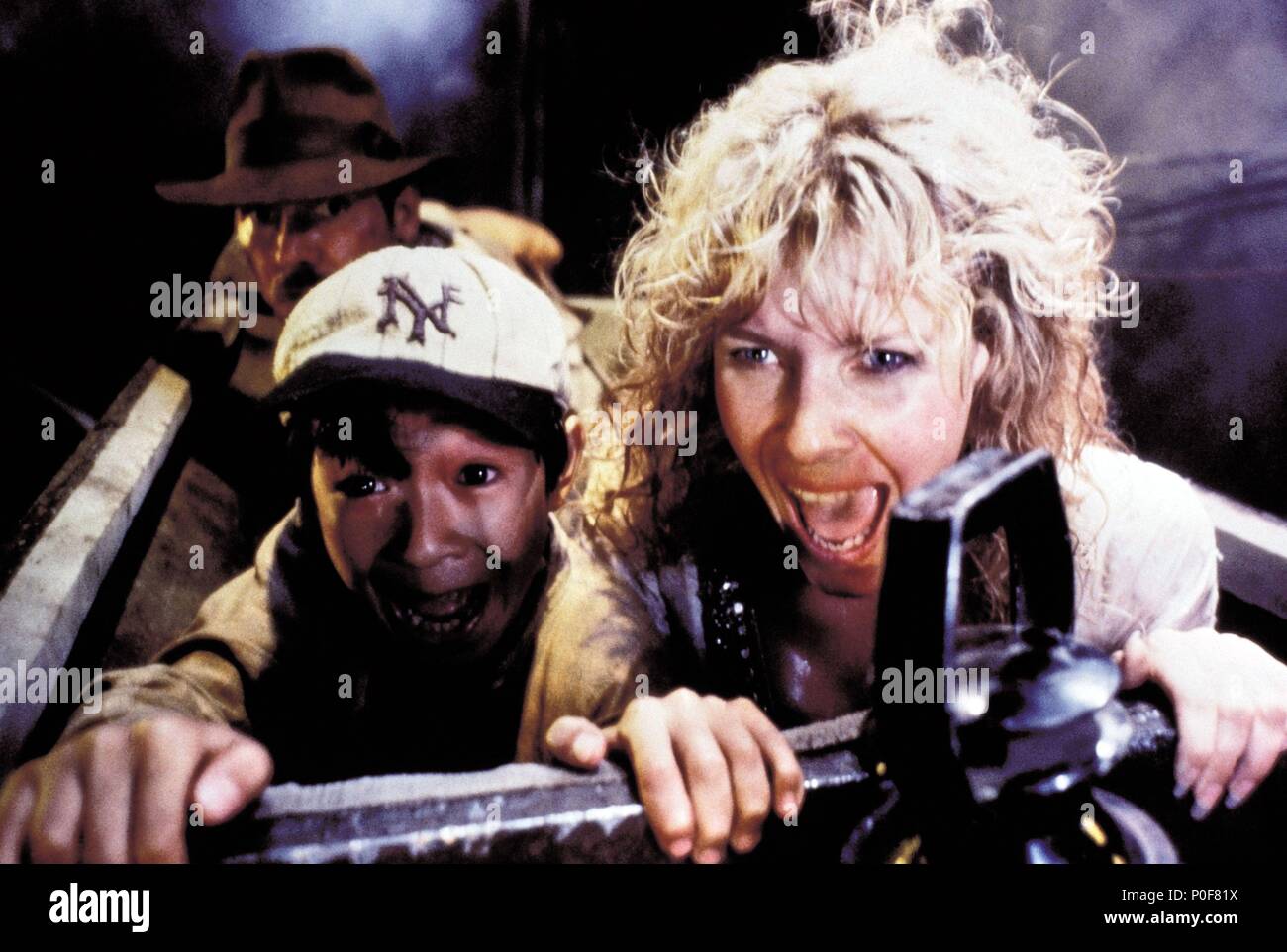 Original Film Titel: INDIANA JONES UND DER TEMPEL DES TODES. Englischer Titel: INDIANA JONES UND DER TEMPEL DES TODES. Regisseur: Steven Spielberg. Jahr: 1984. Stars: Kate Capshaw, KE Huy Quan. Credit: Lucasfilm LTD./PARAMOUNT/Album Stockfoto