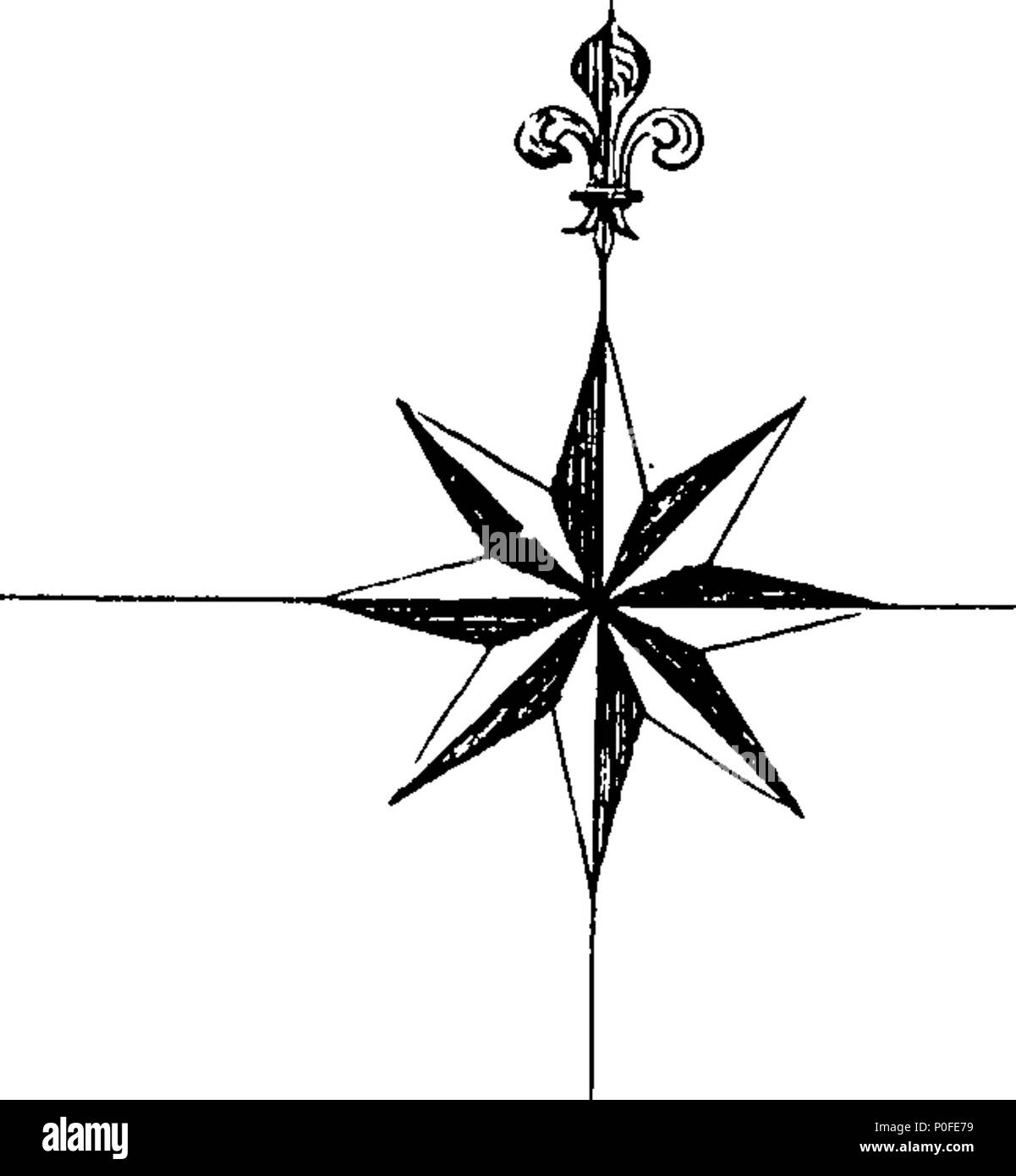 . Englisch: Fleuron aus Buch: eine Reise um die Welt in den Jahren MDCCXL, I, II, III, IV. Von George Anson, Esq; jetzt Lord Anson, Oberbefehlshaber ein Geschwader von Seiner Majestät Schiffe, auf eine Expedition zu den South-Seas gesendet. Von seiner Papiere und Materialien, von Richard Walter, M. A. Kaplan an Seiner Majestät Schiff der Hauptmann, der in dieser Expedition zusammengestellt. Illustriert mit 40 - zwei Kupferplatten. 249 eine Reise um die Welt in den Jahren MDCCXL, I, II, III, IV Fleuron T 080838-30 Stockfoto