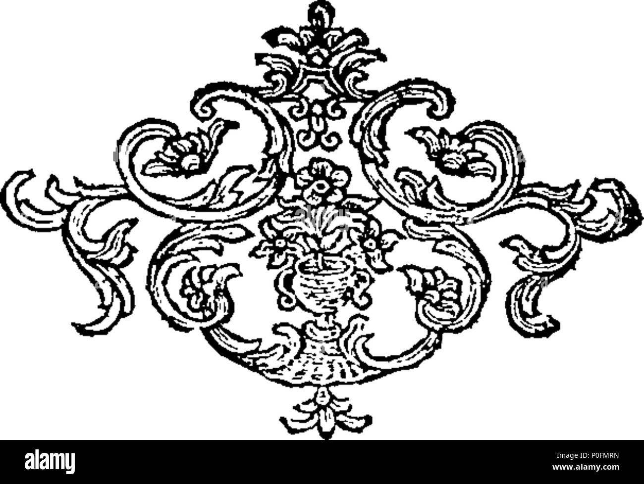 . Englisch: Fleuron aus Buch: Akte, in die die Insel Barbados. Von 1643 bis 1762, einschließlich; sorgfältig überarbeitet, unzählige Fehler korrigiert und das Gesamte verglichen und geprüft, mit der die ursprünglichen Rechtsakte, im Sekretariat. Durch die späte Richard Hall, Esquire: Einer der Vertreter in der General-Assembly, für die Pfarrei St. Michael; und einer von Seiner Majestät die Friedensrichter, die für diese Insel, in der Nähe der dreißig Jahre, und seit seinem Tod von seinem Sohn Richard Halle fortgesetzt. Zu dem wird hinzugefügt, ein Index und Übersicht: Mit vielen nützlichen Hinweise, Verweise und Anmerkungen, n Stockfoto