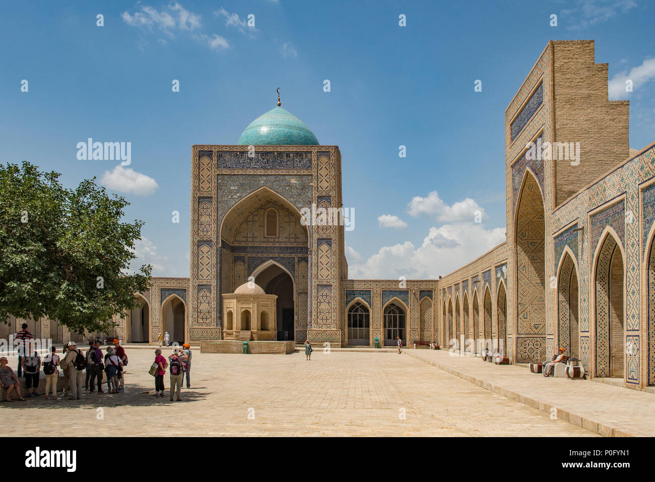 Kalyan Moschee, POI kalyan Komplex, Buchara, Usbekistan Stockfoto