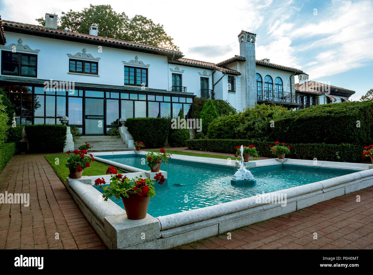 Centerport, New York, USA Oktober 6, 2017 Die Vanderbilt Mansion in Centerport, Long Island