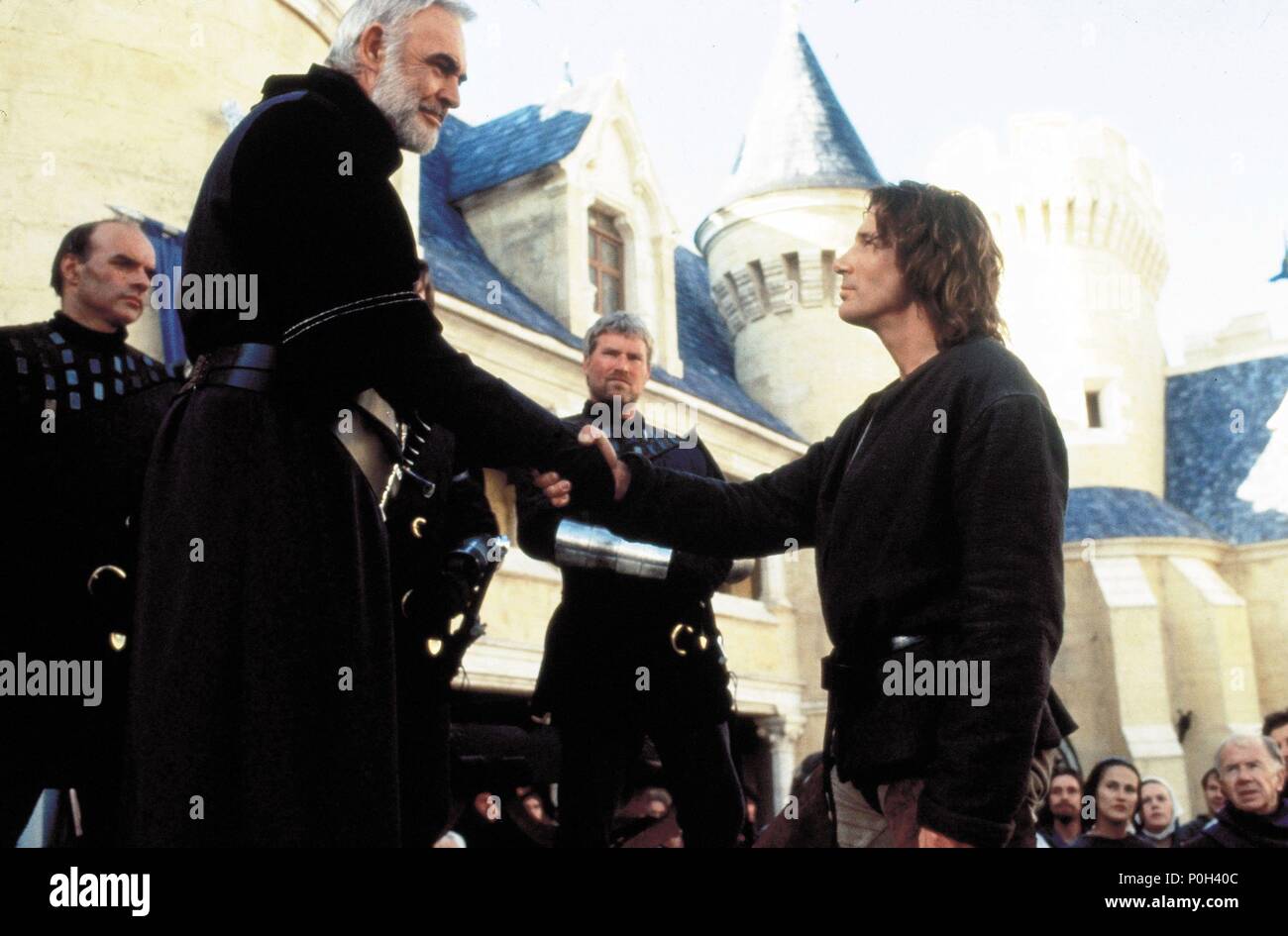 Original Film Titel: ERSTE RITTER. Englischer Titel: ERSTE RITTER. Regisseur: Jerry Zucker. Jahr: 1995. Stars: Arthur, Lancelot; SEAN CONNERY; RICHARD GERE. Quelle: COLUMBIA TRI STAR/Album Stockfoto