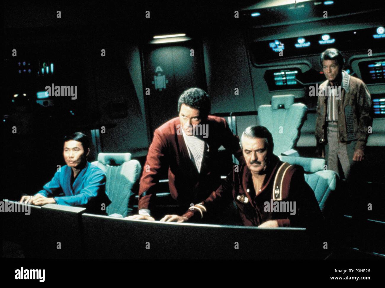Original Film Titel: Star Trek III: Auf der Suche nach Spock. Englischer Titel: Star Trek III: Auf der Suche nach Spock. Regisseur: Leonard Nimoy. Jahr: 1984. Stars: William Shatner, DEFOREST KELLEY, George Takei, James Doohan. Quelle: Paramount Pictures/Album Stockfoto