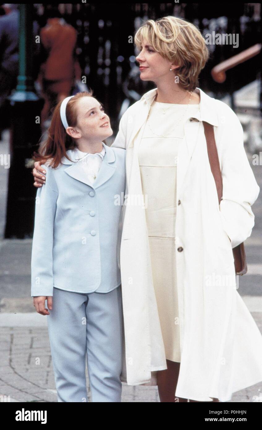 Original Film Titel Der Parent Trap Englischer Titel The Parent Trap Regisseur Nancy Meyers Jahr 1998 Stars Lindsay Lohan Natasha Richardson Quelle Walt Disney Pictures Tillie Mark Album Stockfotografie Alamy