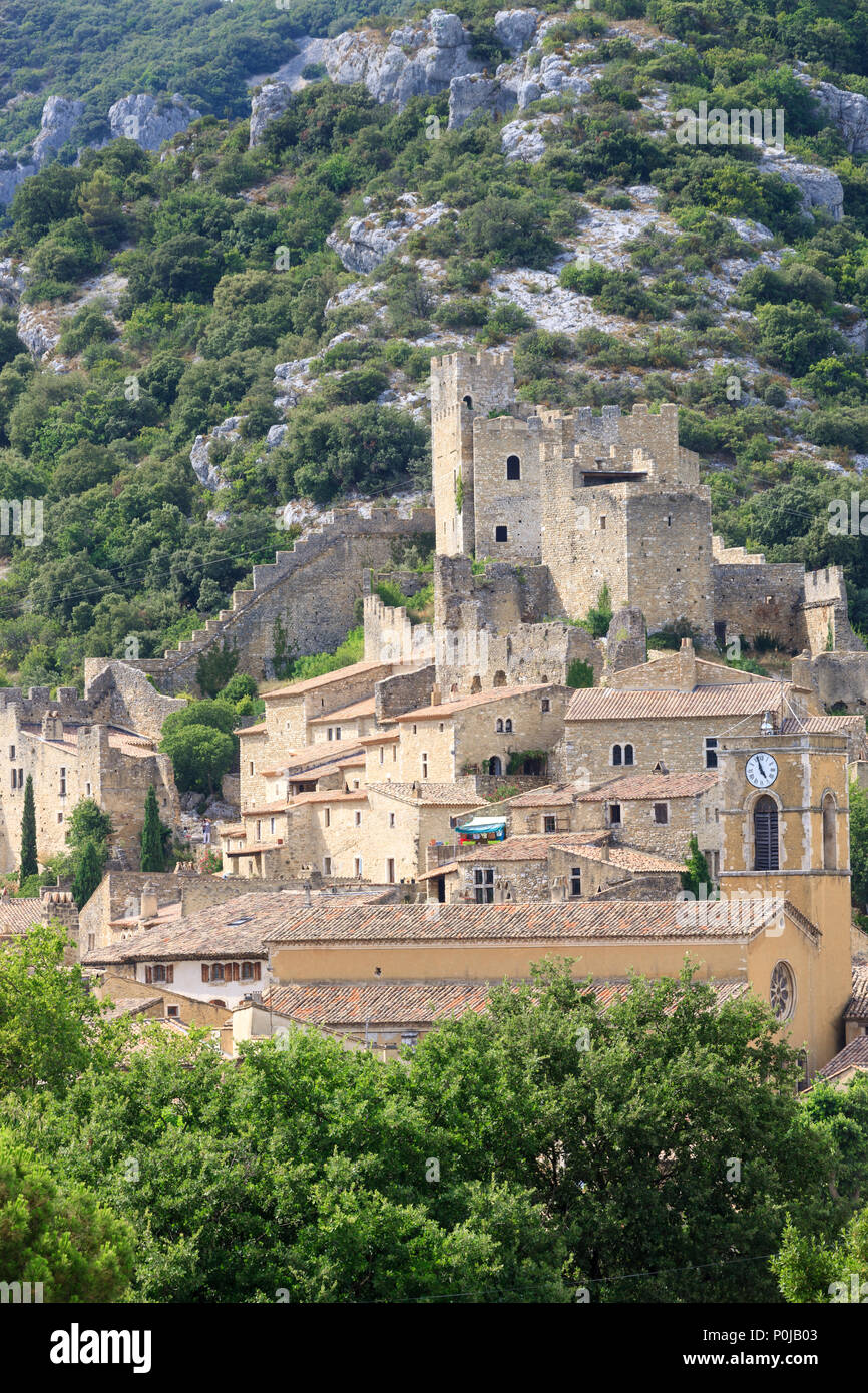St Montan Bourg-Saint-Andéol Privas Ardèche Auvergne-Rh ône-Alpes Frankreich Stockfoto