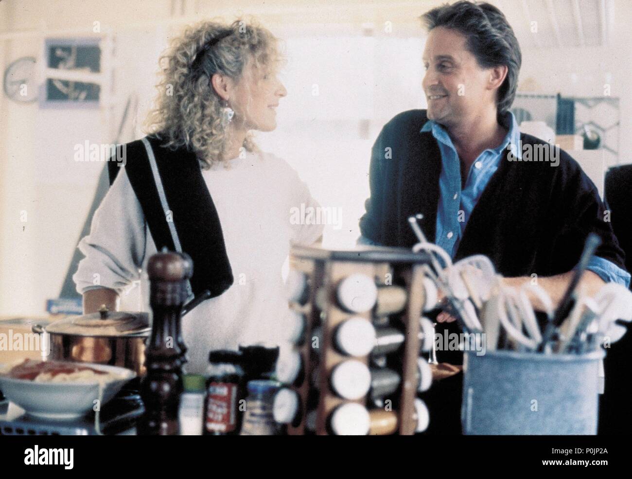 Original Film Titel: Fatal Attraction. Englischer Titel: Fatal Attraction. Regisseur: ADRIAN LYNE. Jahr: 1987. Stars: Glenn Close und Michael Douglas. Quelle: Paramount Pictures/Album Stockfoto