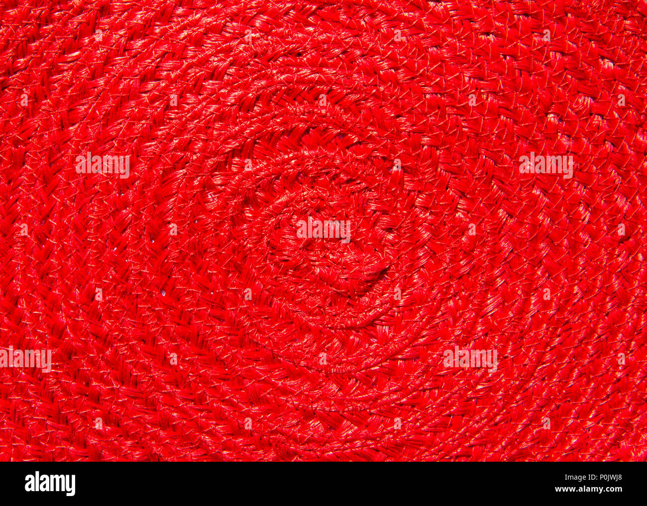 Red weave Pattern oder Hintergrund Stockfoto