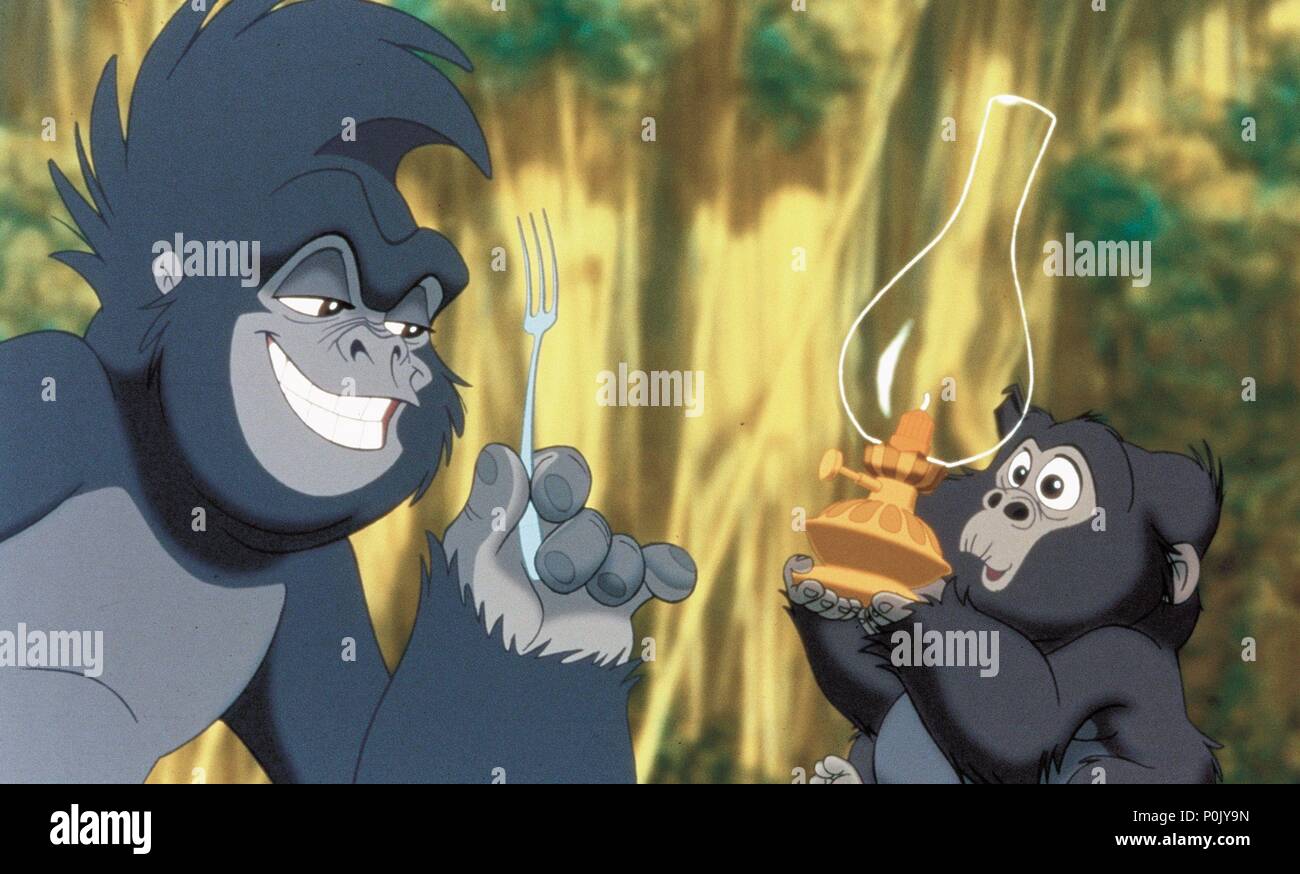 Original Film Titel: TARZAN. Englischer Titel: TARZAN. Regisseur: Kevin LIMA, CHRIS BUCK. Jahr: 1999. Credit: BURROUGHS UND DISNEY/Album Stockfoto